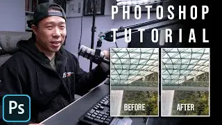 How to add fake people into Architectural photos | Photoshop Tutorials