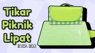 Tikar Piknik Lipat | Buka Box
