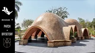 | Rhino 7 - Architectural Modeling - TARANG Pavilion