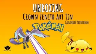 UNBOXING | Pokémon - Crown Zenith Art Tin - Galarian Articuno  | Black Lotus