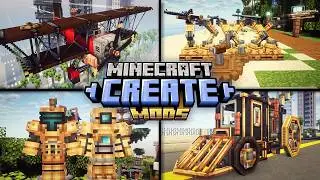 Top 10 Minecraft Create Mods (Forge/Fabric)