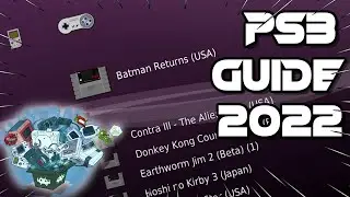 PS3 Homebrew: Retroarch 2022 Install Guide - Fix Playlists!