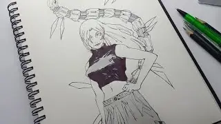 COMO DIBUJAR A YUKI TSUKUMO (JUJUTSU KAISEN) - VERSIÓN MANGA