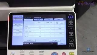 Konica Minolta bizhub C258, C308, C367 - how to get meter readings