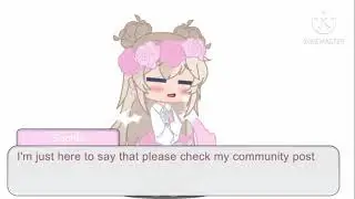 Announcement (But it's on my community post-)