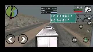 GTA SA Trucking: Can CJ earn 100% cash reward while delivering a fragile cargo to Bone County #gta