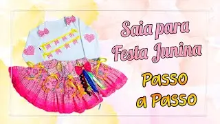 Passo a Passo - Saia para Festa Junina