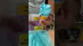 COOKIE MONSTER ICE CREAM 🍦#shorts #satisfying #streetfood #asmr #sweet #icecream