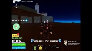 roblox blox fruit  getting 1500 lvl and going on third sea!
