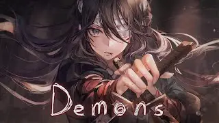 Nightcore - Demons [Lyrics] (Acoustic)