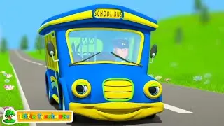 Rodas No Veículo de ônibus Música Divertida para Crianças