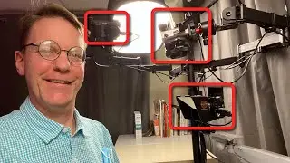Three Camera Youtube Studio On One Desk