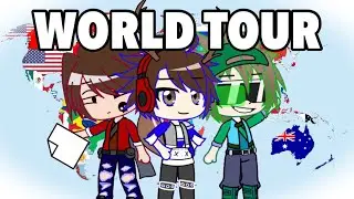 Khazar and his stupid friends goes on a world tour