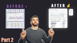 Get Your Line Charts Under Control 2 | Design Makeover Power BI