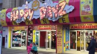 Blackpool Happy Dayz Amusement Arcade full walk through