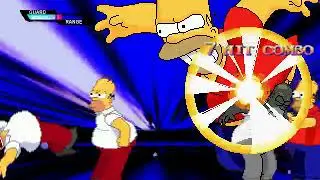 Mugen Homer Simpson and Symbiote Homer vs RDC Homer and Homero
