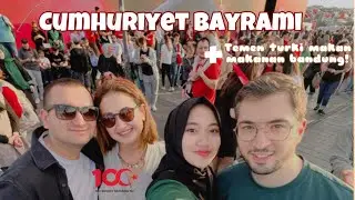 CUMHURİYET BAYRAMI | Plus ketemu temen Turki dan makan sambel PEDAS ! | Mixmarriage