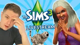 Playing as a Crazy Cat Lady in The Sims 3 - Livestream (17/01/2024)