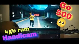 Best Low-End Pc 🐌Handcam 💻🖱️ Government Laptop🚩4gb ram 💻 😖Go 500🎯 #freefire #handcam #pc