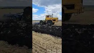 Пахота двух  К-700