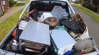 Curbside Waste Collector - This Scrap Run Was All Time!