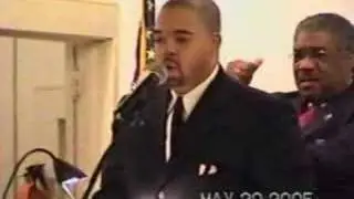 Rev Anthony Fitzgerald Gadson Singing, Walk With Me Lord