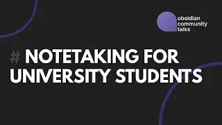 Notetaking for University Students
