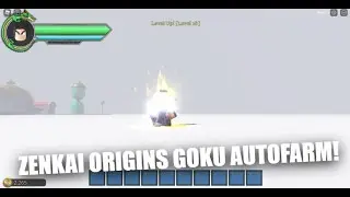 OP Zenkai Origin Goku Autofarm Script + Free HTC Script!! | Level Up Super Fast!
