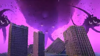 Wither Storm VS Abandoned City