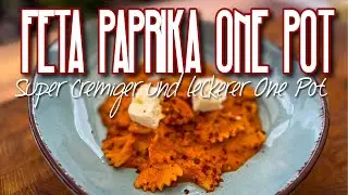 Cremiger Paprika Feta One Pot - Einfach und super lecker #OnePot #rezept #kochen #einfacherezepte