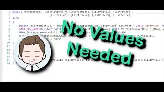 How to pivot in SQL without setting values | TSQL