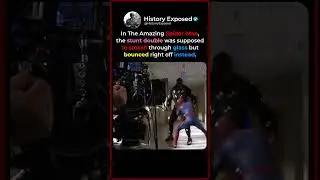 When The Amazing Spider-Man's Glass Stunt Went Wrong 🕷️💥