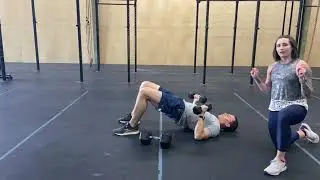 Hip Thrust + Chest Press