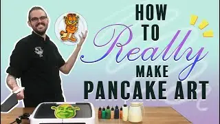 Dancakes 101 - The Best Way To Make Pancake Art 🥞👨‍🎨