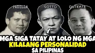 Ano ang mga nagawa ng 3 Siga tatay nila Duterte, Robin Padilla, Tito Sotto History