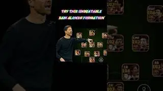 Xabi Alonso Unbeatable Formation in eFootball 24 😮‍💨 #efootball #shorts #viral