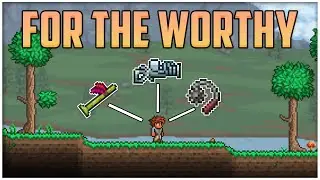 Comece BEM o FOR THE WORTHY [Dicas] - Terraria 1.4 MOBILE/PC
