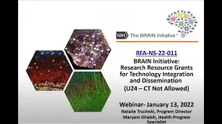 BRAIN Initiative Research Resource Grants for Technology Integration and Dissemination Webinar