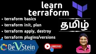 TF01 Terraform Basics - Install, init, plan, apply, destroy