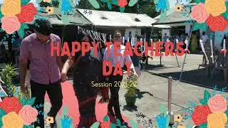 Teacher's day celebration at ARPS Jorhat,2021