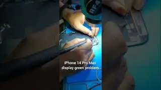 iPhone 14 Pro Max LCD green problem