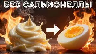 Майонез из вареных яиц. Для тех кто боится сальмонеллёза.