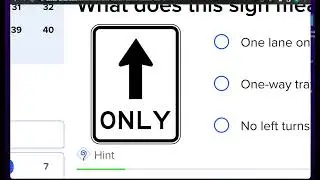 Tasmania Learner Driving Knowledge Test 2022 - Part 1