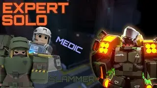 EXPERT Solo with SLAMMER and MEDIC | Tower Defense X | Roblox