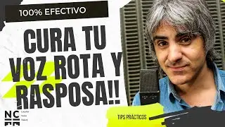 Cura❤️‍🩹 tu Voz Rota y Rasposa 🗣️