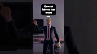 Fortnite or Minecraft? ⛏️ #fortnite #minecraft