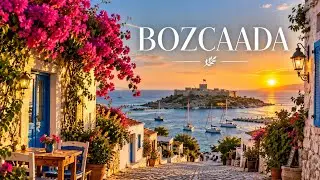 Walking the Streets of BOZCAADA 🇹🇷  The Aegean’s Enchanting Island  Çanakkale 4K Walking Tour