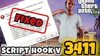 GTA 5 Script Hook V Critical Error Fix ✅ | GTA 5 Script Hook V Error Fix | GTA V VERSION 3411