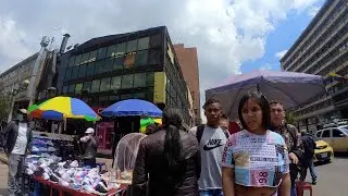 Weekend Walk Through the City of Bogota Colombia