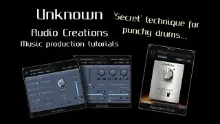 Punchy Drum Secret in Logic Pro X (Alt Method) - Part 1